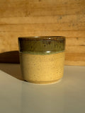 Small Mug, 8oz, Olive & Denim