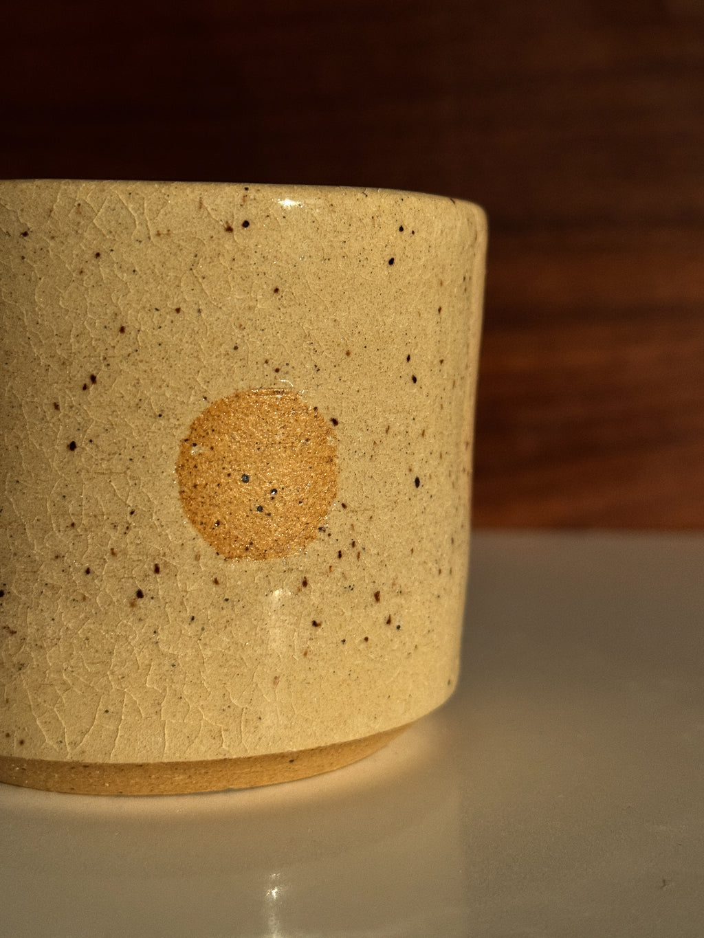 Mug, 10oz, Natural Dot 02