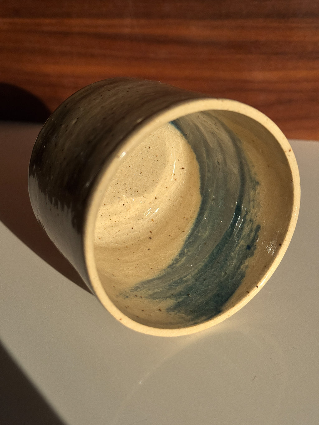 Mug, 10oz, Natural Dot 02