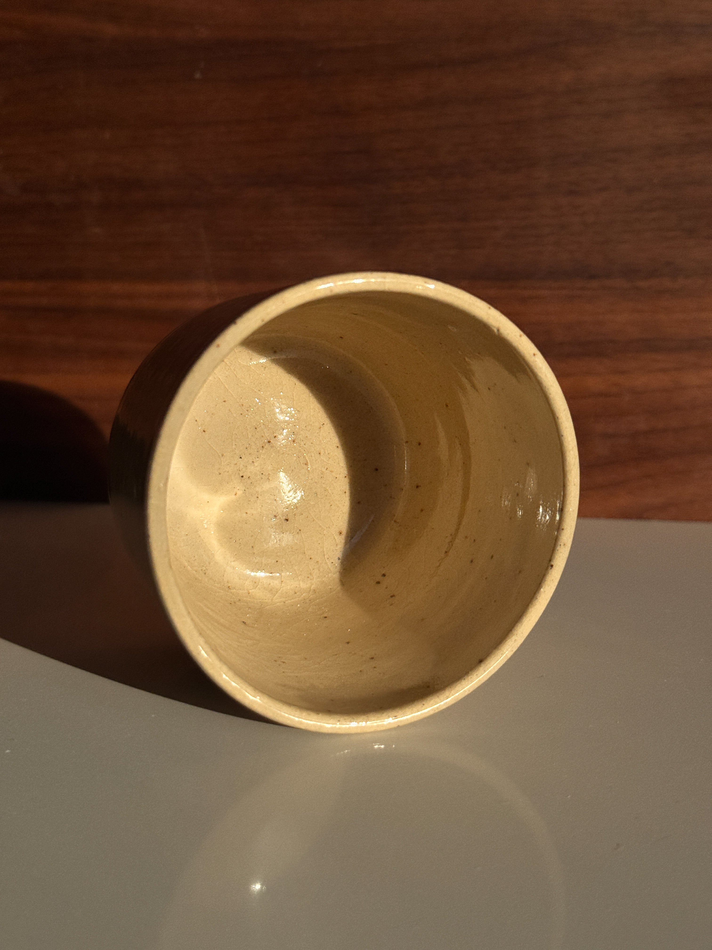 Mug, 10oz, Natural Dot